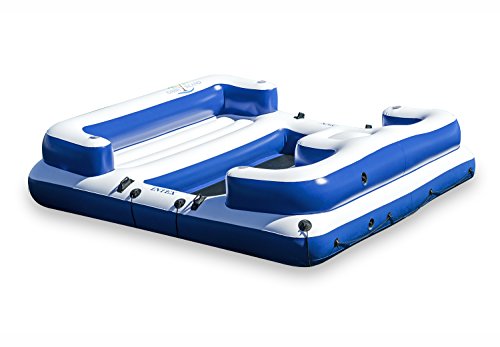 intex inflatable island pool lake raft float lounger