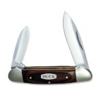 Buck 389 Canoe 2 Bladed Traditional Folding Pocket Knife (Wood)