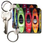 Water Sport – Kayak – Key Chains – set of 2 Key Chains (kc_3164_1)