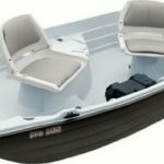 Sun Dolphin Pro Fishing Boat (Cream/Brown, 10.2-Feet)