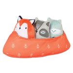 Manhattan Toy Camp Acorn Canoe Buddies Soft Baby Toy, 9″ x 4″ x 5″