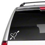 Love Kayak 5″ Car Decal Sticker i heart yak river lake canoe life jacket gift laptop paddle *C18*