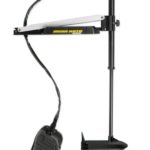 MinnKota Edge 45 Bowmount Foot Control Trolling Motor with Latch and Door Bracket (45lbs thrust, 45″ Shaft)