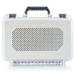 AudioActiv Vault XL Waterproof, Shockproof Hard Cover Travel Case for Bose SoundLink 3 (White)