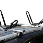 Ace-Trades 2 Pairs J-Bar Universal Carrier Kayak Rack Canoe Boat Surf Ski Roof Top Mounted on Car SUV Crossbar
