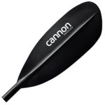 Cannon Paddles Escape E Kayak Paddle with Black Fiberglass Reinforced Polymer Blades (2-Piece), Silver/Black, 240cm