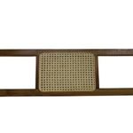 Ash Canoe Seat – Cane – Walnut