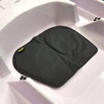 Gel Kayak Seat Cushion for sitting comfort while paddling, boat and fishing | SKWOOSH | Made in USA (Black)