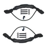 2 Side Mount Carry Handles W/paddle Park Bungee Hardware and J Hooks for Kayak