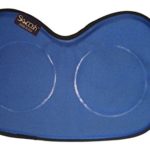 Dragonboat Canoe Rowing gel seat pad with loop carry handle for sitting comfort | Made in USA (Royal Blue)