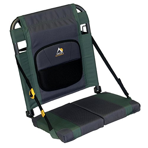 thumbnail interactive-video image 1 of GCI Outdoor SitBacker Adjustable Canoe Seat With Back Support - Portable, Foldable, Black 1 of 5