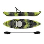 Vibe Kayaks Yellowfin 100 | 10ft Angler Sit On Top Kayak | 1 Person Fishing Kayak w Journey Paddle & Hero Seat
