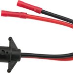Attwood Heavy-Duty Trolling Motor Connectors 2-Wire 8 Gauge 12V Male Plug