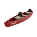 Lifetime Kodiak Canoe with 2 Paddles, Red, 13′