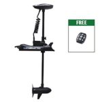 Haswing Cayman 12v 55lbs Bow Mount Electric Trolling Motor Black 48″ Shaft
