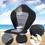 Tomasar Kayak Seats, Adjustable Padded Deluxe Kayak Cushion Boat Seat with Backrest (US Stock) Show