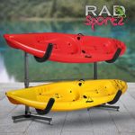 1006 RAD Sportz Deluxe Freestanding Heavy Duty Kayak Rack Two Kayak Storage