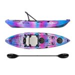 Vibe Kayaks Yellowfin 100 | 10ft Angler Sit On Top Kayak | 1 Person Fishing Kayak w Journey Paddle & Hero Seat