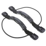 ULKEME 1Pair Kayak Canoe Boat Side Mount Carry Handle With Bungee Cord Accessories DIY