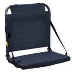 GCI Outdoor BleacherBack Stadium Seat with Adjustable Backrest, Navy