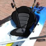 Deluxe Canoe Kayak Comfort Seat Pad Backrest Soft Antiskid Padded Base High Backrest with Detachable Storage Bag
