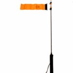 Yakattack VISIpole II, Light, mast, floating base, Includes Mighty Mount, Includes flag