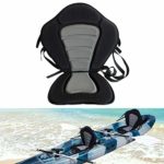Jeemitery Deluxe Cushion Kayak Seat Soft and Antiskid Padded Base High Backrest Adjustable with Backres