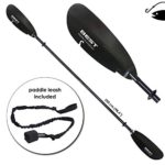 Best Marine Kayak Fishing Paddle Accessories. Carbon Fiber Shaft and Reinforced ABS Blades. 250 Centimeter Lightweight 34 Ounce Adjustable Paddles for Kayaks. Kayaking Oars for an Angler