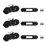 Yikor 1-Set Kayak Paddle Holder Kayak Paddle Clip with Rope Hardware Universal Canoe Fishing Rod Coil Kayak Accessories