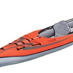ADVANCED ELEMENTS AE-1007-R AdvancedFrame Convertible Inflatable Kayak, 15′, Red