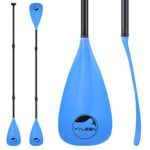 Stand Up Paddle Board Paddle – Yvleen Aluminum Alloy SUP Paddle – 3-Piece or 4-Piece Adjustable Floating Kayak Paddle