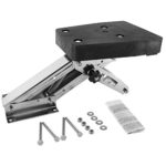 YaeMarine 2 Stroke Outboard Motor Bracket Kicker for Boat, up to 25hp Auxilary Trolling Mount