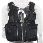 Amarine Made Boat Buoyancy Aid Sailing Kayak Fishing Life Jacket Vest (Black)