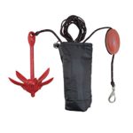 Extreme Max 3006.6548 BoatTector Complete Grapnel Anchor Kit for Small Boats, Kayaks, PWC, Jet Ski, Paddle Boards, etc. -3.5 lbs