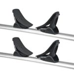 Rhino Rack Nautic 580 Series Kayak/Canoe Carrier, Includes 2 x Tie Down Straps and 2 x Rapid Straps w/Unique Buckle Protector