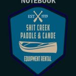 Notebook: canoe water sports gift i waters canoeing – 50 sheets, 100 pages – 8 x 10 inches