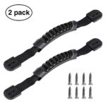 Housedeco 2 Kayak Carry Handles with Kayak Hardware for Kayaks Suitcase Luggage,Black