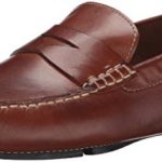 Cole Haan Men’s Howland Penny Loafer, Saddle Tan, 10.5 M US
