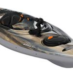 Pelican Recreational Sit-in Kayak – Argo 100XP – 10 Feet Lightweight one Person Kayak (Sandstone/Magnetic Grey/White, Angler/Fishing)