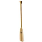 Attwood 11761-1 Canoe Paddle, Wooden, 4-Feet Long, Ergonomic Grip, Premium Wood Construction, Protective Finish