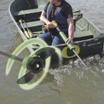 Drill Paddle for Canoe, Kayak, Raft, Boat, Outdoors, Pontoons, Fishing Tubes, Watercraft, Dingy, Sailboat