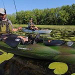 Pelican Kayak BASSCREEK 100XP Sit-On-Top Fishing Kayak Kayak 10 Feet Lightweight One Person Kayak Perfect for Fishing