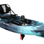 Perception Crank 10 | Sit on Top Pedal Kayak | Adjustable Lawn Chair Seat | 10′ | Dapper