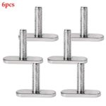 T Slot Bolt Replacement, 1/2 Inch Kayak Screws Track Screws Hardware Gear Mounting MightyBolt for Kayaks Canoes Boats Mini Rails