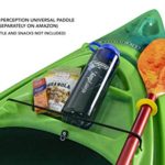 Perception Kayaks Flash 9.5 | Sit Inside Kayak for Fishing and Fun | Two Rod Holders | Multi-Function Dash | 9′ 6″ | Blaze (9331900189)