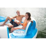 Intex Splash ‘N Chill, Inflatable Relaxation Island, 145″X125″X20″