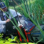Wilderness Systems Kayak Crate | 4 Rod Holders | Kayak Tackle Storage | Fits Most Kayaks