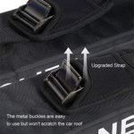 wonitago Soft Roof Rack Pads with Single Wrap-Rax Straps for Surfboard, SUP Paddleboard, Snowboard, Kayak, 28inch (Pair)