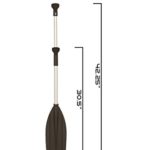 Redneck Convent Telescopic Paddle – for Boat, Kayak, Jet Ski, Paddle Boat – 30in Extendable Aluminum Marine Oar, Telescopes to 42in