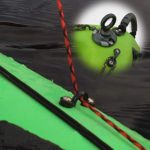 Mygeromon Deck Loops Tie Down Pad Eyes with Screws for Kayak Rigging Boat(10Pcs,Black)